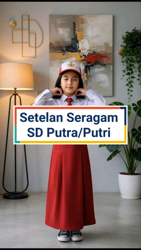 Setelan Seragam SD Putra/Putri #ShopeeVideoCreator #seragamsekolah #SpillRacunShopeeHaul #RacunShopeeOOTD #SpillShopeeVideo
