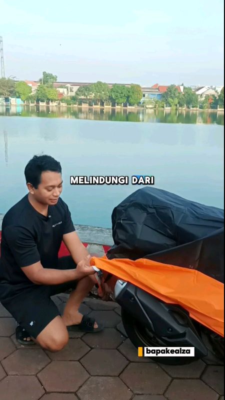 #GakNyeselBeliIni #ViralDiShopeeVideo #ShopeeCOD #draccosarungmotor #sarungmotorwaterproof #sarungmotor #covermotor #covermotormurah