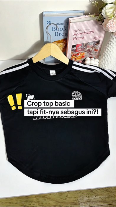 #croptop #kaoscroptop #kaosharian #FashiondiShopee