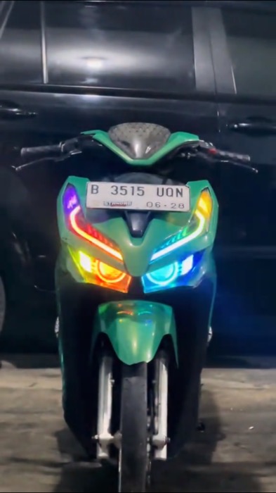 Biled vario new #vario #variomodifikasi #biled #lampualis