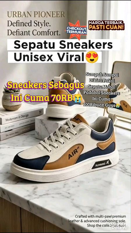 Sepatu Sneakers Viral😍#sepatusneakers#sneakers#sepatuunisex#sepatupria#sepatuwanita#fashion#ootd#RacunShopee#GratisOngkirRP0#Diskon50Persen#viral#fyp