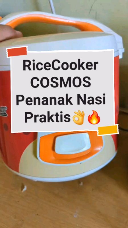 RiceCooker COSMOS Penanak Nasi Praktis👌#cosmos #ricecooker #RacunShopee #SpillRacunShopee #ViralDiShopeeVideo #ShopeeLook #Diskon50Persen #ShopeeCOD