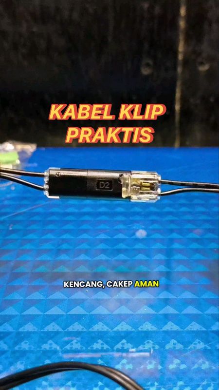 cara sambung kabel praktis #terminalkabelklip #cableclip #clipcableserbaguna #kabelklip #kabelklipviral #kabel #RacunShopee #GratisOngkirRP0