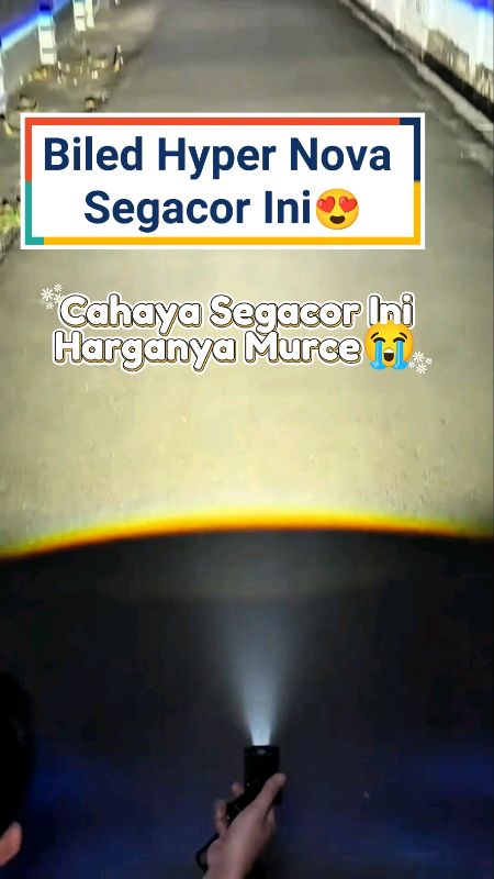 Hyper Nova Super Terang #biledsuper#biled#lampubiled#hypernova#lamputembak#lampusorot#biledprojector#GratisOngkirRP0#Diskon50Persen#RacunShopee#viral