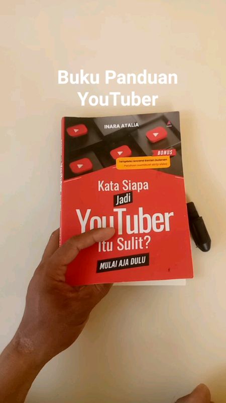 Buku Panduan YouTuber #RacunShopee  #SpillRacunShopee  #GratisOngkirRPO #ViralDiShopeeVideo #PromoNonStop #ShopeeCOD