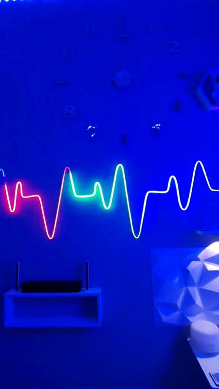 kamar jadi kekinian #lamp #lampu #lamputumblrmurah #neonflexmurah #lampuledmurah #lampuled #lampuneonflexible #lampudetakjantung #neonflex #neon