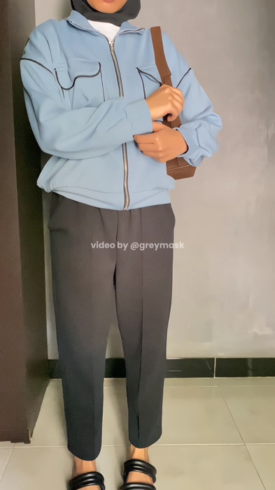 Daily outer yang gampang dipadukan ke berbagai outfit. Bahannya nyaman, tampilannya rapi, warnanya juga banyak! #outerwanita #jaketwanita #ootdhijab