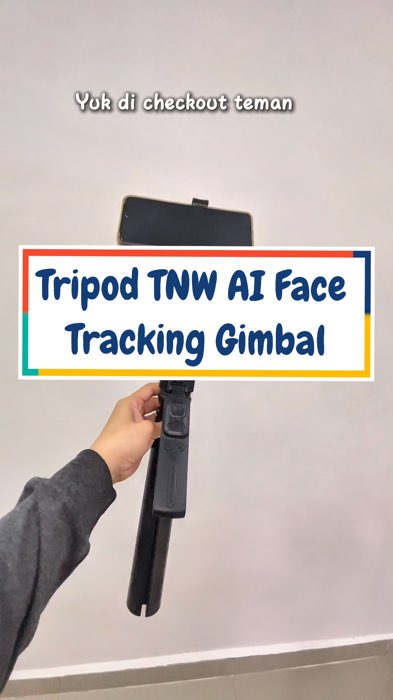 Tripod AI face tracking dari TNW #tnw #tnws30 #tnwtripod #tnwtripodbluetooth #tripod #tripodbluetooth #tripodmurah #tripodtongsis #tripodmurah #diskon