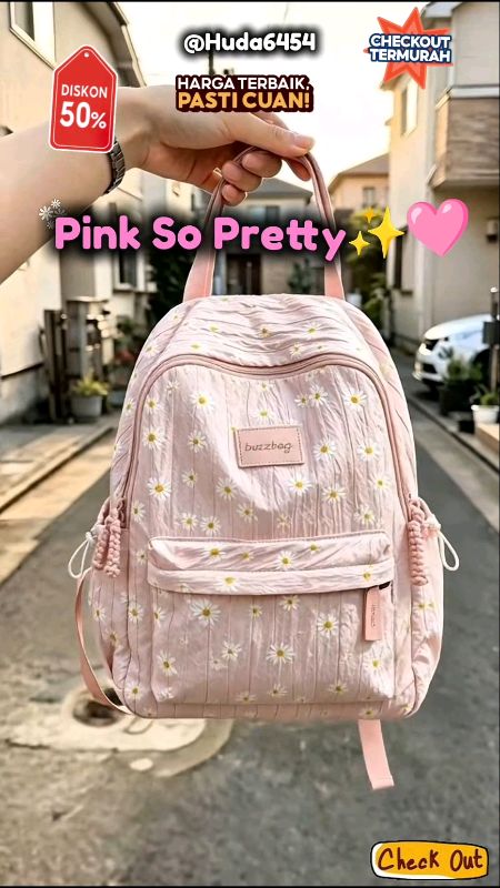 Backpack Pink Series✨#backpack#ranselsekolah#tasransel#ranselwanita#taswanita#ranselpink#RacunShopee#GratisOngkirRP0#Diskon50Persen#bismillahfyp#viral