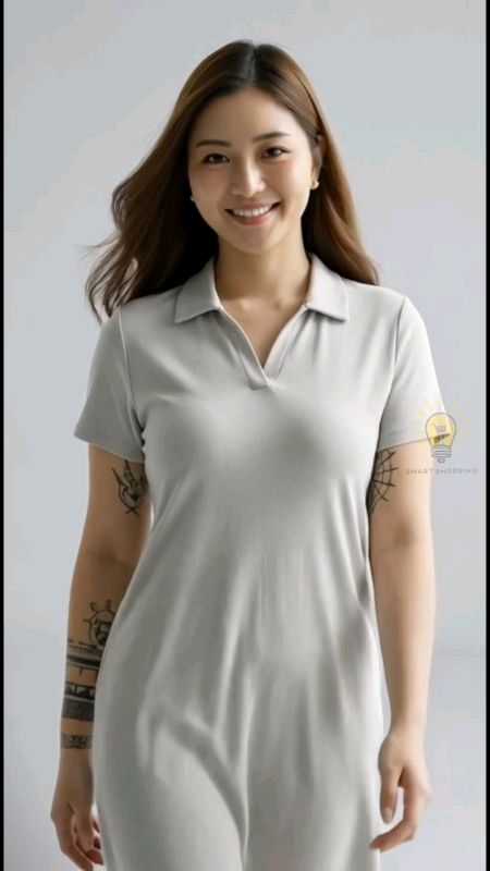 polo dress simple #SpillBawaBerkah #RacunShopee #SpillRacunShopee