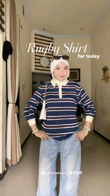 #kaosoversize #kaosstripe #fyp #RacunShopee