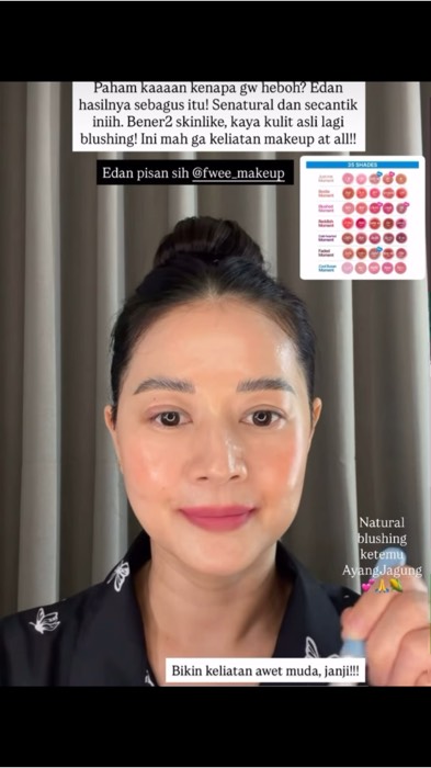 #fwee #fweeblurrypuding #blushon #lipcream #lipstikviral #kbeauty #blurrypuddingpot #RacunShopee #SpillRacunShopee #SpillBawaBerkah #ShopeeLook #viral