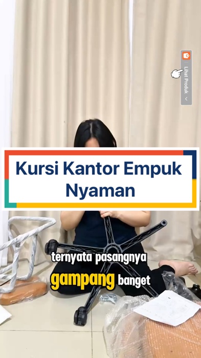 Kursi Kantor Empuk Nyaman#RacunShopee#GratisOngkirRP0#ViralDiShopeeVideo#shopeevideo#fyp#viral#ShopeeLook#ShopeeCOD#RacunShopee#shopeevideo