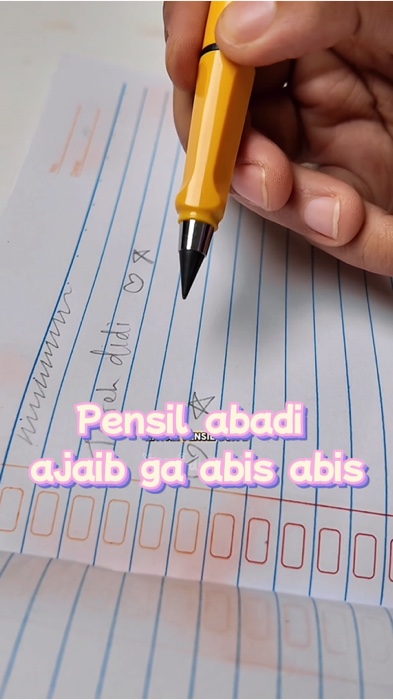 Pensil ga bakal habis seumur hidup #pensilabadi #pensilabadiviral #pensilabadieternal #pensilabadimurah #pensilviral #pensilajaib #pensilajaibviral
