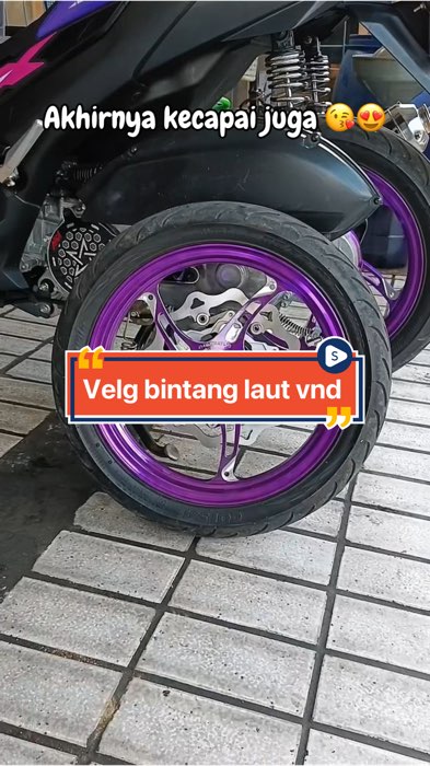 Velg bintanglaut vnd#velgracing #velgmotor #velgvnd #velgbintanglaut #RacunShopee #SpillRacunShopee #GakNyeselBeliIni #CODinApa #ShopeeCOD #ShopeeLook