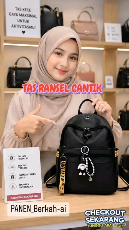 Tas ransel mini#tasransel #taswanita #tassupermurah #taswanitamurah #fyp#ai