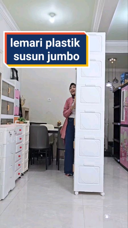 lemari plastik susun jumbo#lemariplastik #lemariplastiksusun #lemaripakaian #lemarijumbomurah #RacunShopee #GratisOngkirRP0 #ShopeeLook #shopeevideo