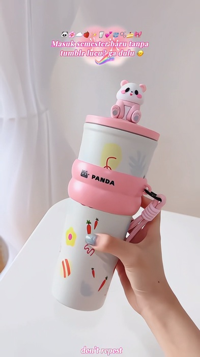 #tumblerstainless #tumblerviral #tumblerlucu #tumblertahandingin #botolminum #RacunShopeeCheck #PromoNonStop #SpillBawaBerkah #backtoschool #ShopeeCOD