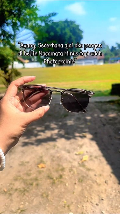 Sederhana aja ayang! Aku mau ini!!! #RacunShopee #kacamata #kacamataphotocromic #fashion #kacamataminuscylinder