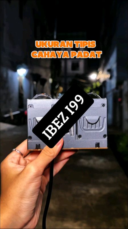 Ibez i99, Lampu tembak 3 mata, tipis tapi cahaya padat . #ibez #ibezi99 #lamputembak3mata #lamputembakibez #RacunShopee