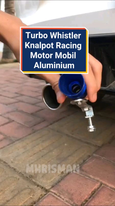 Turbo Whistler Knalpot Racing Motor Mobil Aluminium #turbowhistler #suaraknalpotracing #RacunShopee #SpillRacunShopee