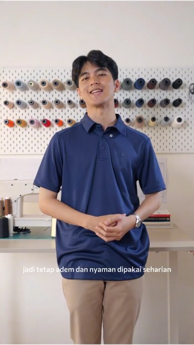 Polo Active Wear Bluebutton! Nyaman, ringan, dan breathable untuk aktivitas sehari-hari. Tetap stylish dan bebas gerak seharian. ✨  #Bluebutton