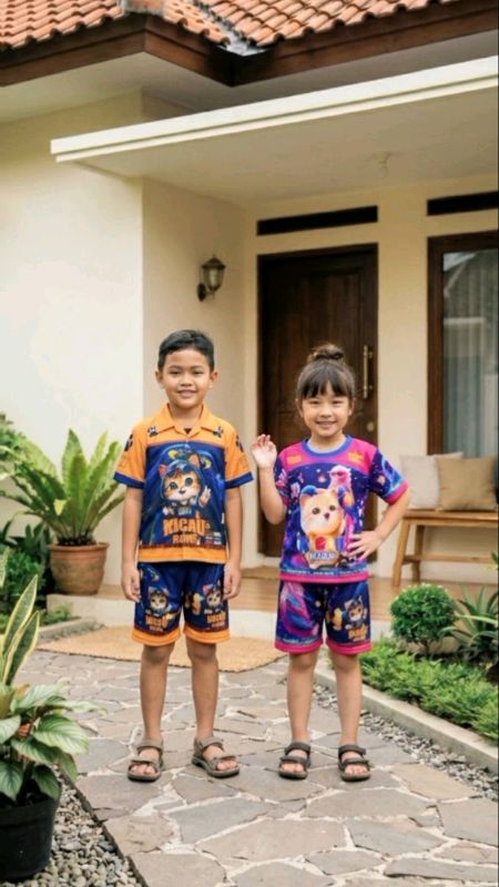 setelan Jersey anak#jerseyanak #jerseykicaumania #tokolobobajuanak #shoppeevideo