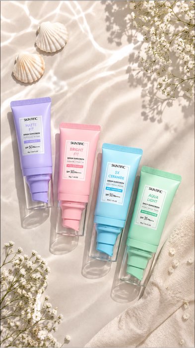 Pake rangkaian Sunscreen ini agar nyaman di kulit wajah kamu #skintific #skincareviral #ViralDiShopeeVideo #fypシ