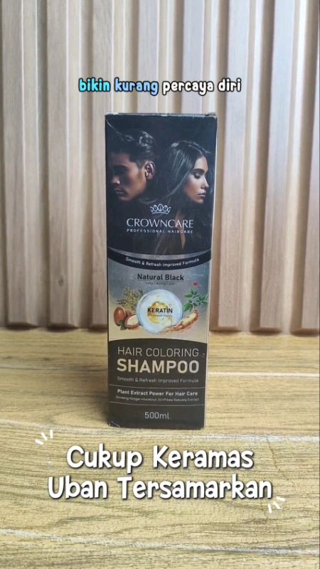 #crowncare #crowncarehaircolouringshampoo  #CrownCarePewarnaRambut #crowncareshampoo #crowncareshampoopewarnarambut
