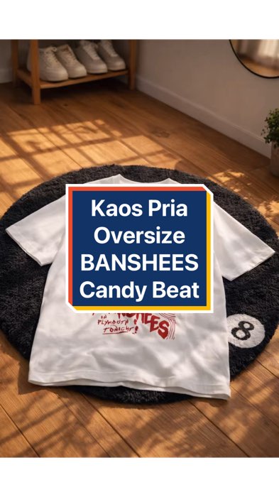 Kaos Pria Oversize BANSHEES Candy Beat #RacunShopee #kaospria #SpillRacunShopee #kaosoversize #SpillBawaBerkah #fyp #foryou