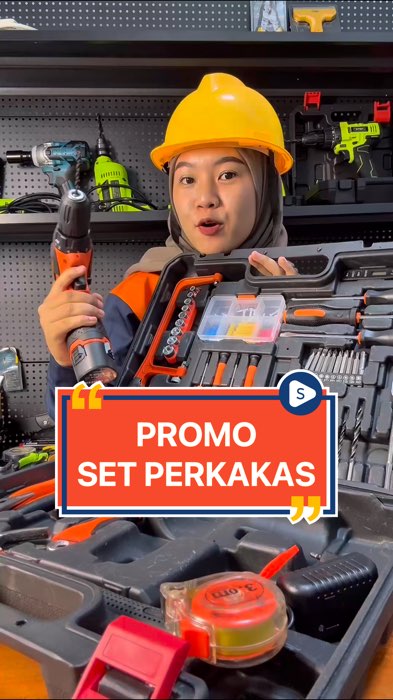 promo set perkakas #setperkakastukangkomplit #setperkakas #setperkakasbor #borbaterai #borbateraimurah #RacunShopee #RacunShopeeCheck #racunshopeee