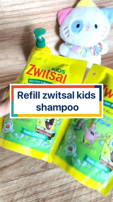 Refill shampo zwitsal kids 2in1 shampo dan body wash. Anakku udah pakai ini dari kecil karna kandungannya cocok utk dipakai setiap haru #shampoanak