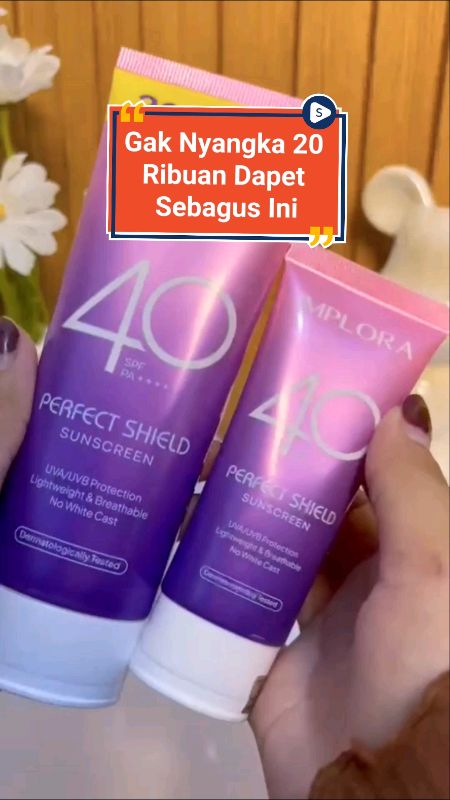 #implorasunscreen #spf40 #sunscreenmurah #skincareviral #RacunShopee #ShopeeBeautyHaul #shopeevideo #ShopeeLook #GakNyeselBeliIni #fyp
