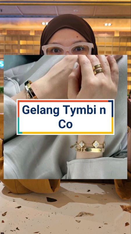 Gelang Tymbi n Co #gelang #gelangclover #gelangbangle #gelangtymbinco #tymbinco