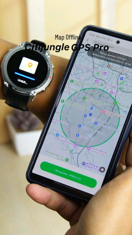 #citijunglegpspro #cityjunglegpspro #gpspro #citijungle #cityjungle #RacunShopee #smartwatch