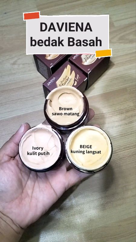 DAVIENA bedak Basah #davienabedakbasah #daviena #davienaskincare #ViralDiShopeeVideo #RacunShopee