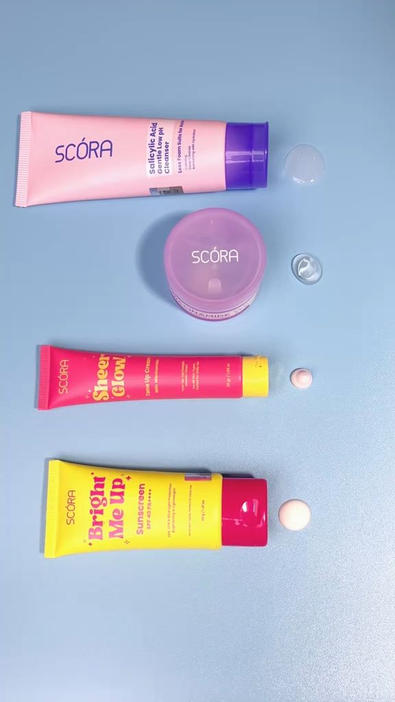 #scora #skincare #skincareroutine #toneupcream #facialwash #sunscreen #moisturizer #moisturizerviral #glowing #scoramoisturizer #scoraofficial