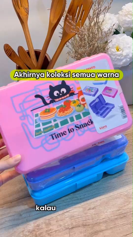 Yang awal nya cuma punya satu eh jadi koleksi semua🤭🛍️🛒 #kotakbekal #lunchbox #bekalsimpel #bekalanak
