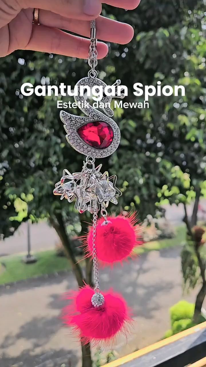 gantungan cantik elegan untuk mobil kamu #aesthetic #cutethings #kawaii #luculucu #aestheticid #aestheticstuff #cuteaesthetic #pinkaesthetic #fypシ