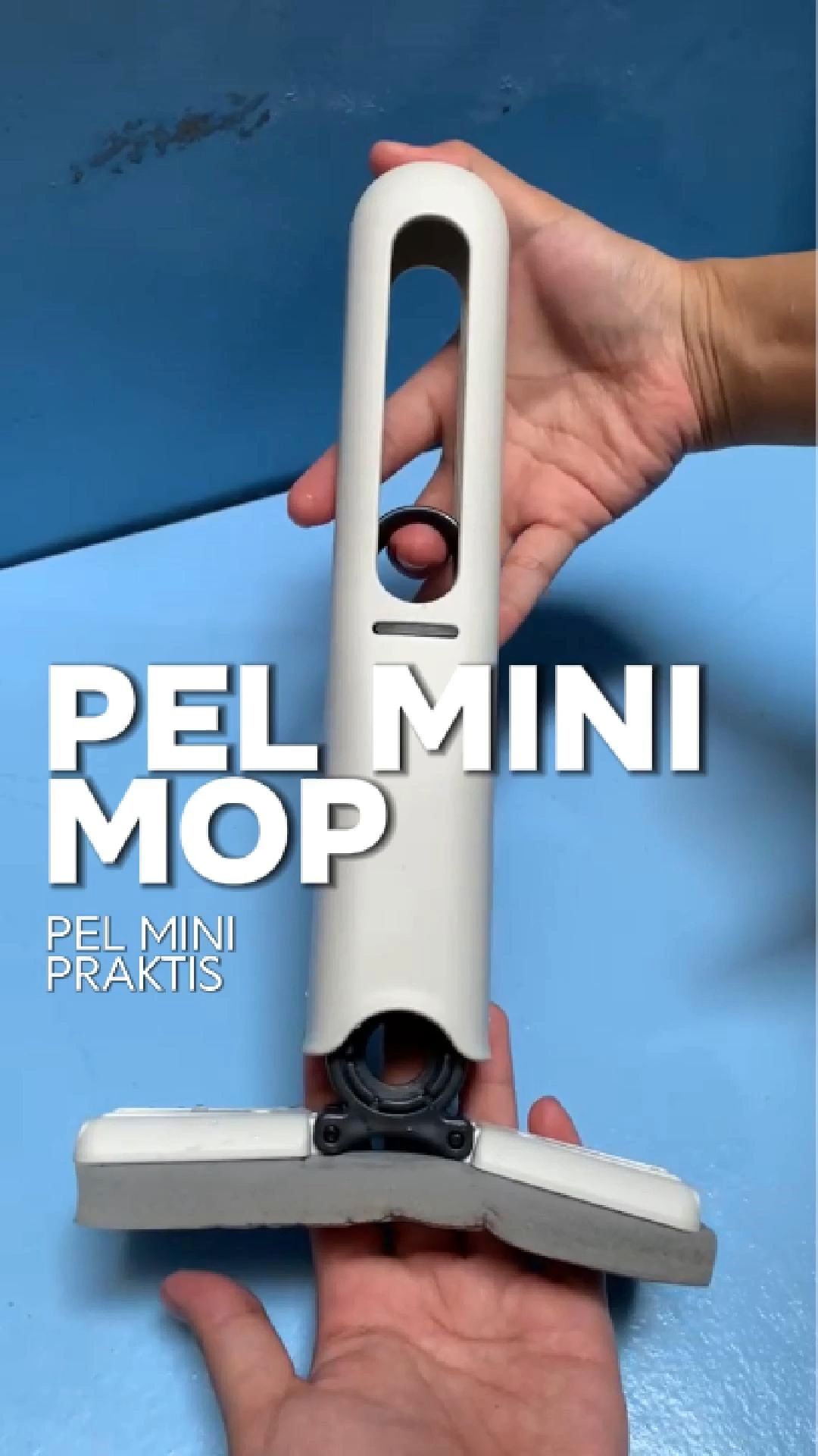 Gak perlu lagi pakai kain lap yang kotor, bau, dan lepek!Pakai pel mini mop yang lebih praktis, bersih, dan gampang diperas #pelminimop #alatpel #fypシ