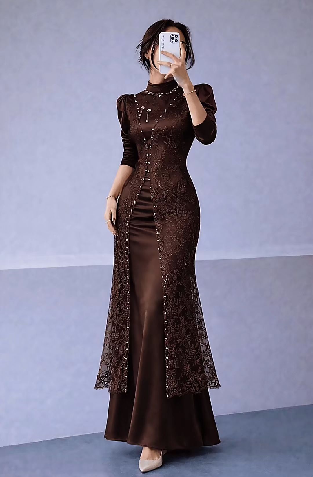Gamis Manda #gamis #gamislebaran #gamiskondangan #dresskondangan #dresslebaran #LebaranVersiKu #shopeevideo #ShopeeLook #ShopeeCOD #ShopeeFashionHaul