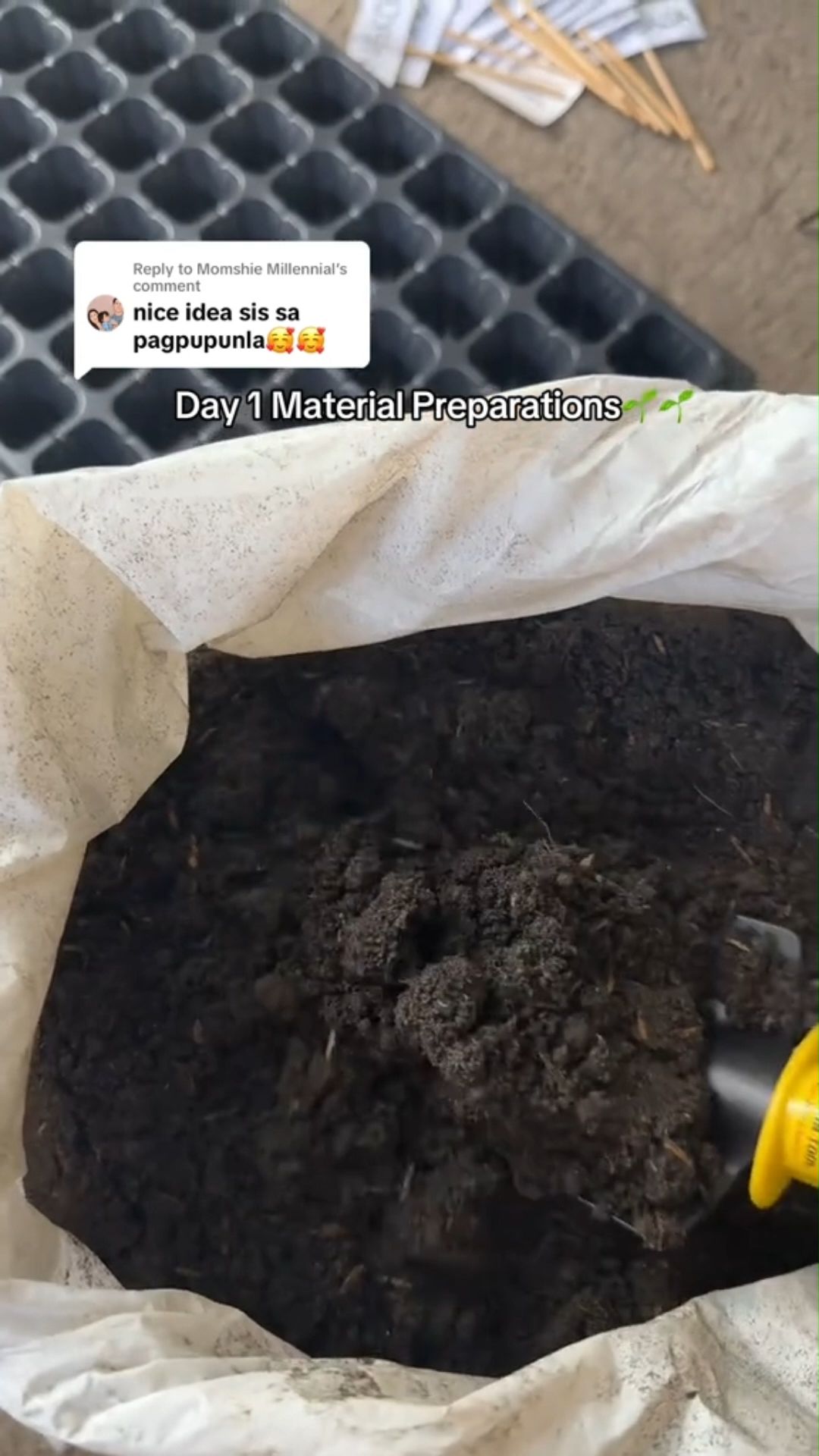 BESTGUARD Set Alat Berkebun 3 in 1 Sekop Cangkul Mini Besi Baja Perlengkapan Menanam Tanaman Hias Bunga Rumah Tangga DIY Premium Estetik