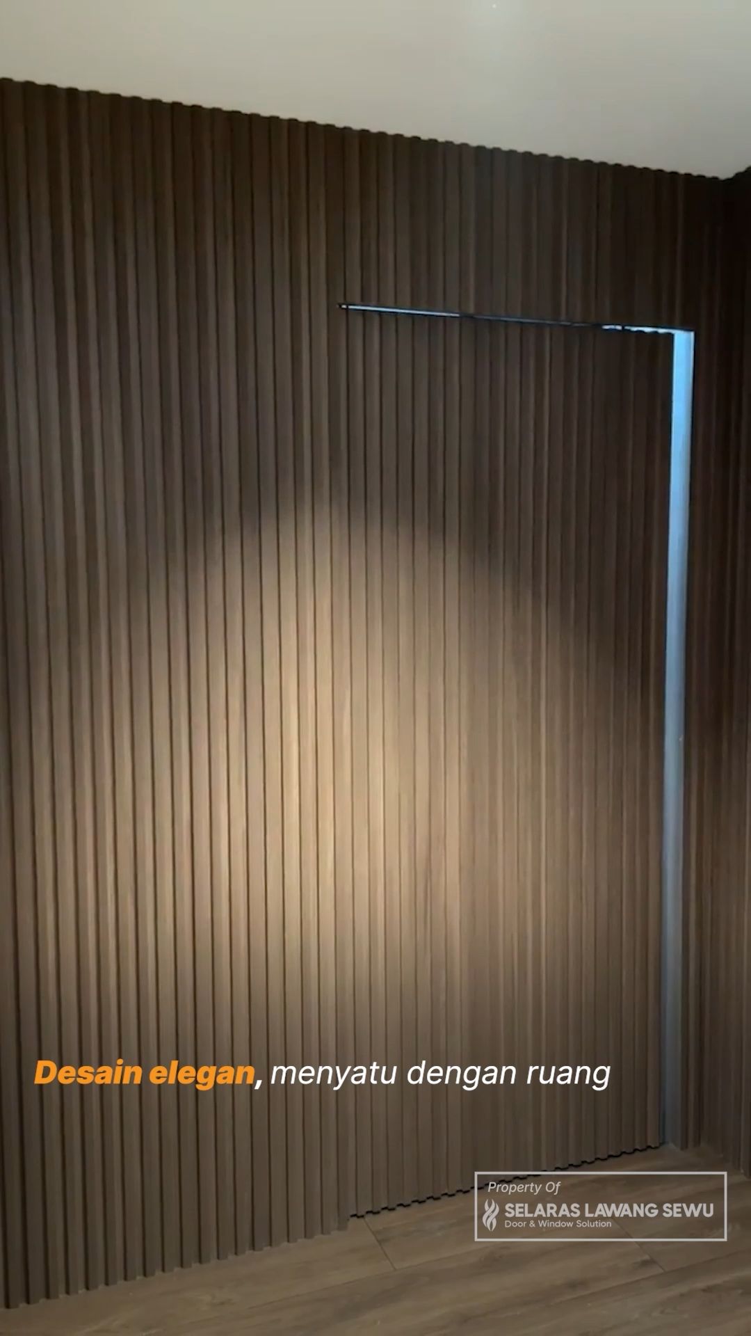 Pintu Kamuflase atau Pintu Samar dari AMK #pintusamar #pintukamuflase #pintugeser #slidingdoor