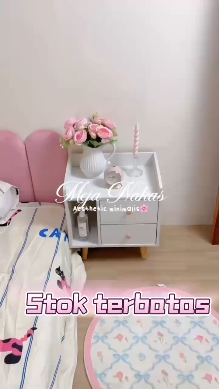 Interior Kamar Lebih Cantik Pakai Nakas Estetik Style Korea Viral Sekarang#Nakas #NakasAestetik #NakasMinimalis #PerabotKamarTidur #FurniturRumah #fyp