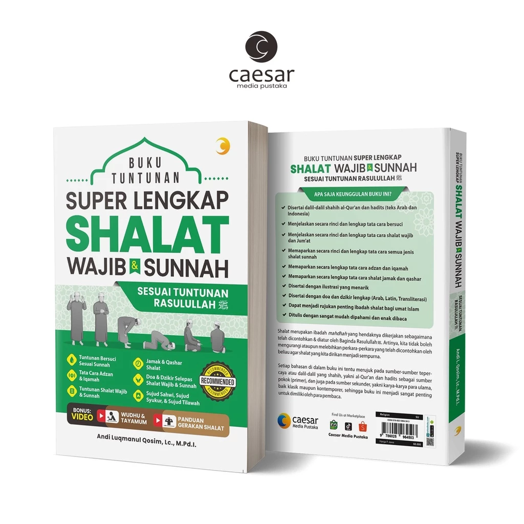 Buku Tuntunan Super Lengkap Shalat Wajib dan Sunnah