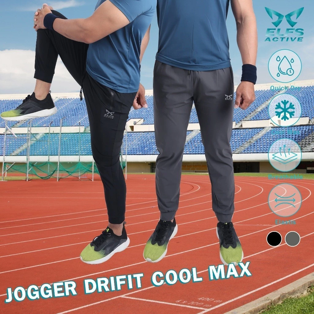 32. Elfs Active Jogger Cool Max Performance Wear Celana Olahraga