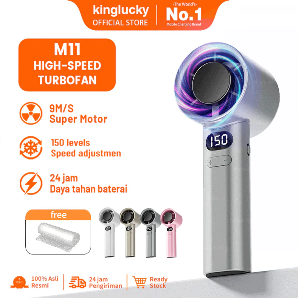 KING LUCKY Kipas Angin Mini Portable
