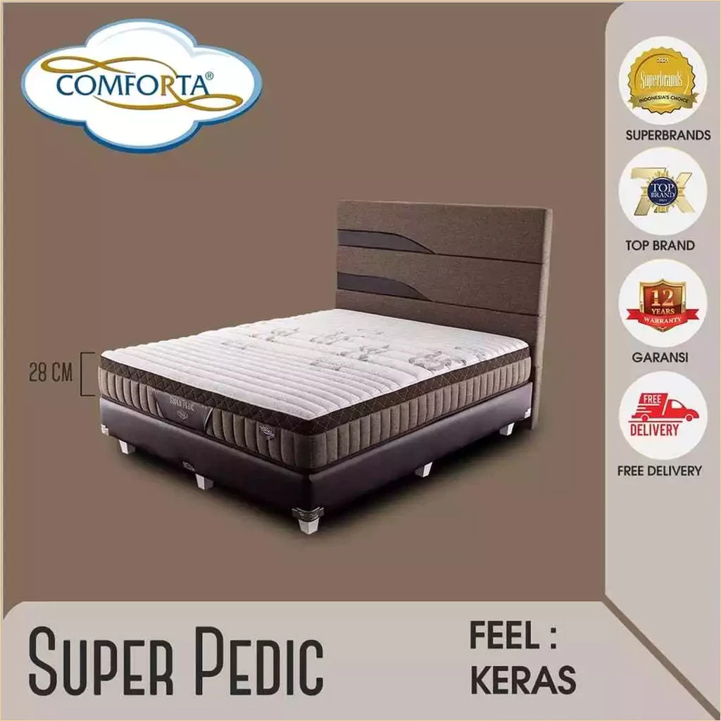 Uni Home - SpringBed | Matras |  Comforta Super Pedic