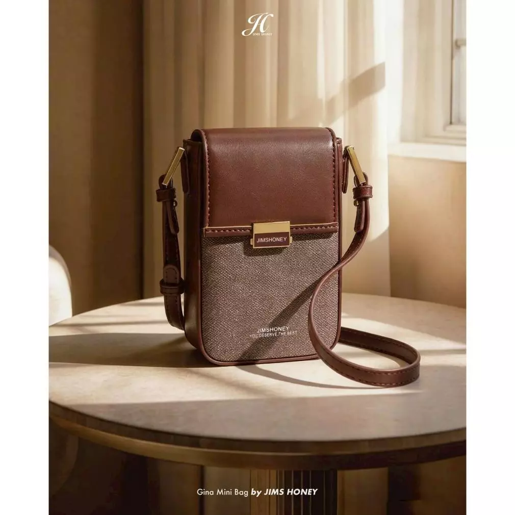 HOT PRODUCT GINA MINI BAG TAS SELEMPANG WANITA JIMSHONEY BANJARBARU (BISA COD)