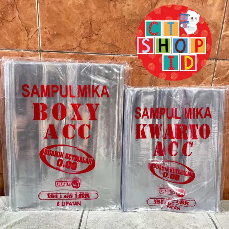 [READY] Aimilo Sampul Buku Plastik PVC Tahan Air Sampul Plastik Lks Film Pelindung Buku Tulis 10 Lembar